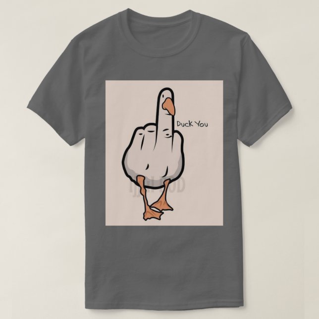 Duck It tshirt (Design Front)