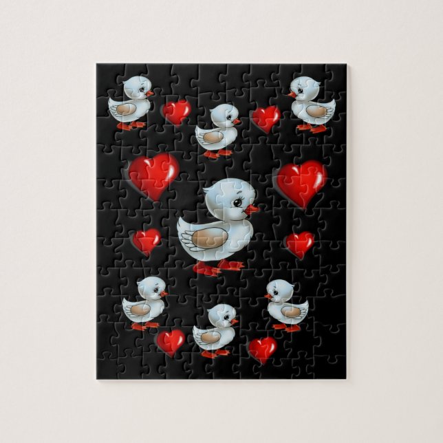 Duck Jigsaw Puzzle (Vertical)