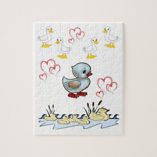 Duck Jigsaw Puzzle (Vertical)