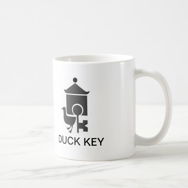 Duck Key coffee mug (Right)