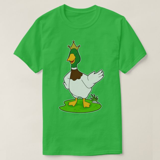 Duck King Crown T-Shirt (Design Front)