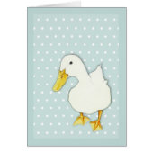 Duck Kiss dots Card (Front)