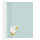 Duck Kiss dots Card (Inside (Right))