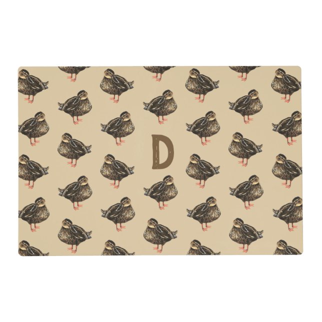 Duck Laminated Placemat (Front)