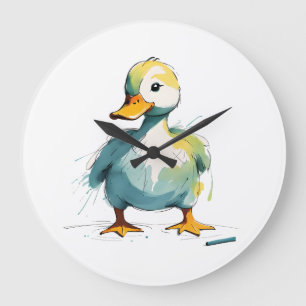 duck large clock
