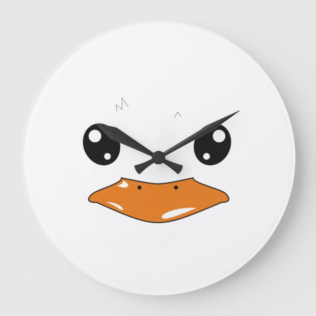 Duck Large Clock (Front)