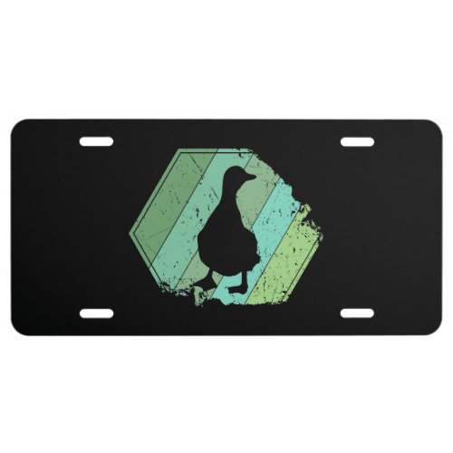 Duck License Plate