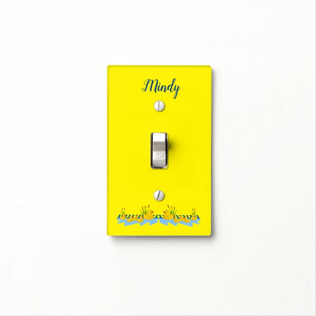 Duck Light Switch Cover (In Situ)