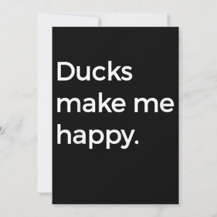 Duck Love  I Love Pet Ducks Duck Farmer Holiday Card