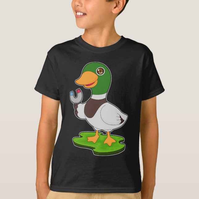 Duck Magnet T-Shirt (Front)