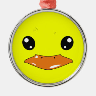 Duck Metal Ornament
