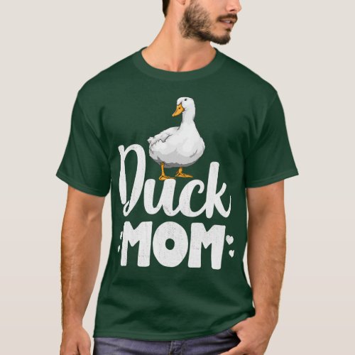 Duck Mom Funny Water Duckling Gifts T_Shirt