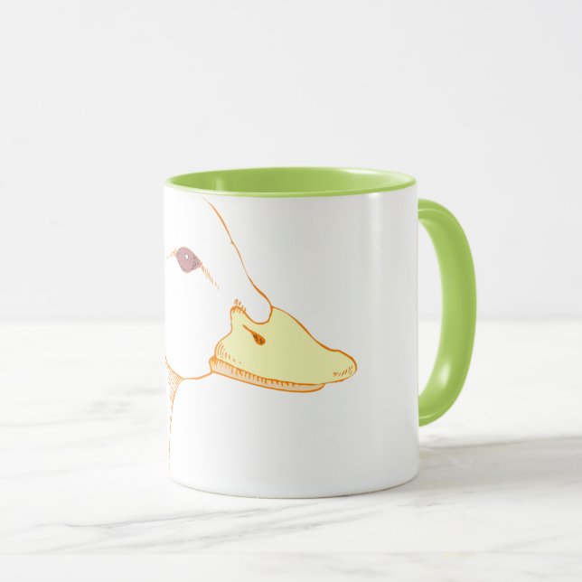 duck mug (Front Right)