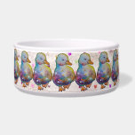 Duck named Rainbow Bowl<br><div class="desc">The Lucky Charms they are a group of very lucky and cute Friends of Animals with beautiful and colorful patterns spreading luck as they go along the road of happy life journey. Hi I'm a Duck from the universe of luck and my name is Rainbow just like the lucky Rainbow...</div>