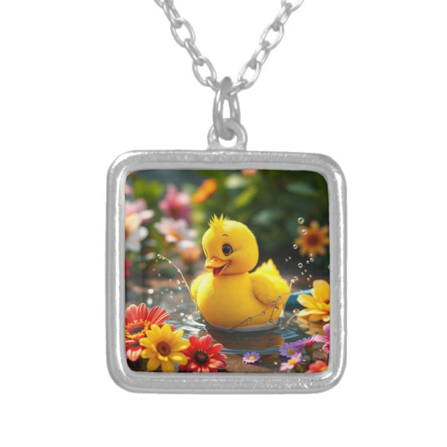 Duck  Necklace (Front)
