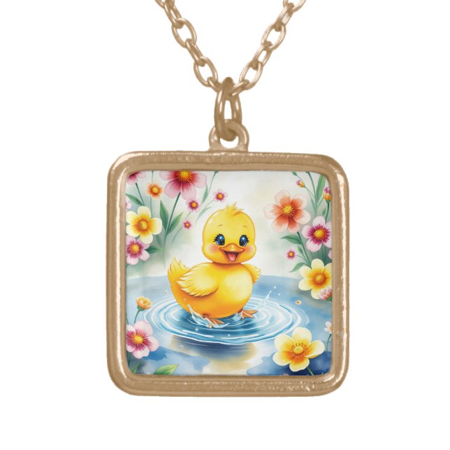 Duck  Necklace (Front)