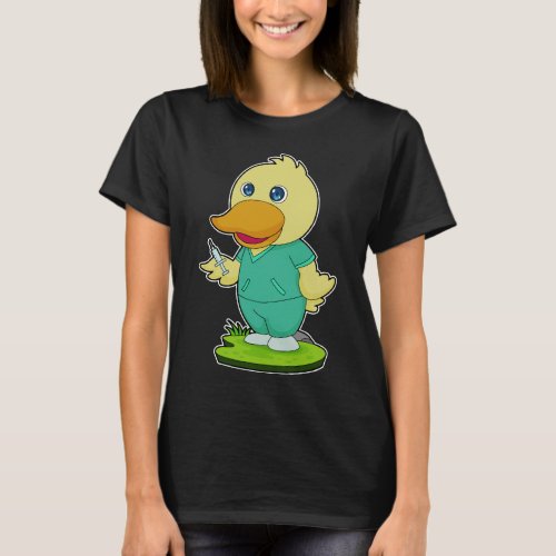 Duck Nurse Syringe T_Shirt
