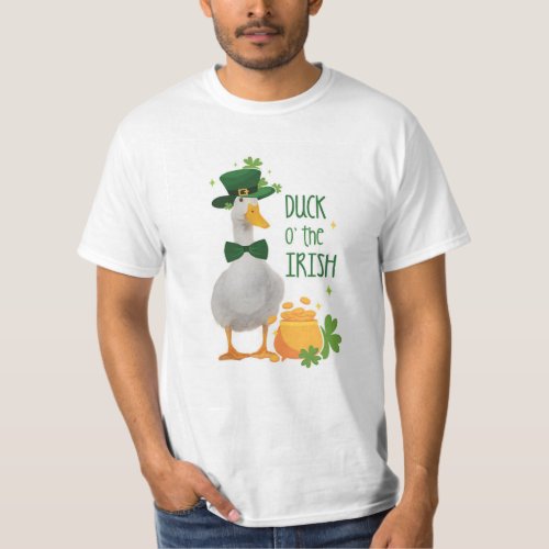 Duck o the Irish Lucky Duck T_Shirt
