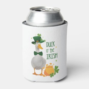 Duck o' the Irish St. Patricks Day Can Cooler