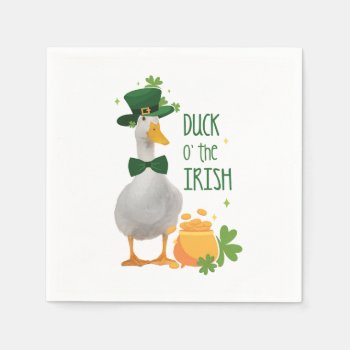 Duck o' the Irish St. Patricks Day Napkins