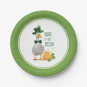 Duck o' the Irish St. Patricks Day Paper Plates