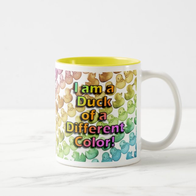 Duck of a Different Color MUG (Right)
