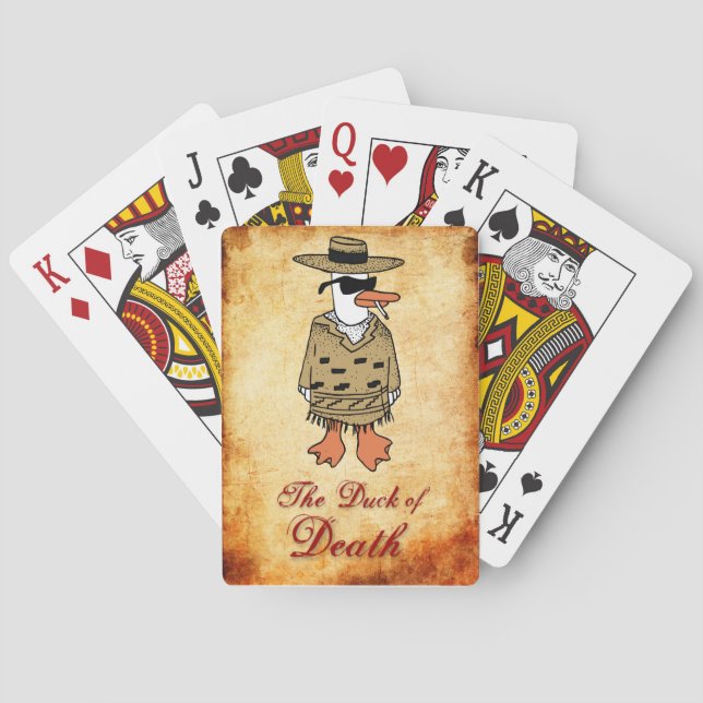 Duck of Death Playing Cards (Back)