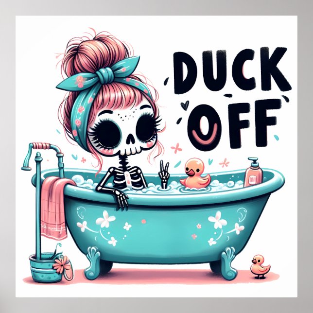 Duck off poster (Front)