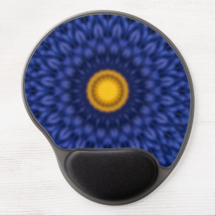 Duck on blue with yellow gel mouse pad
