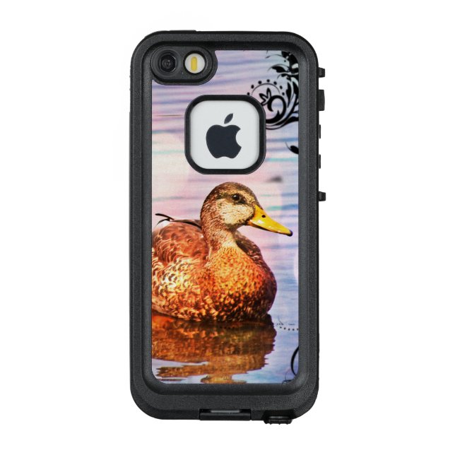 Duck on Pastel Water Fre iPhone 6 Case (Back)