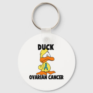 Duck Ovarian Cancer Keychain