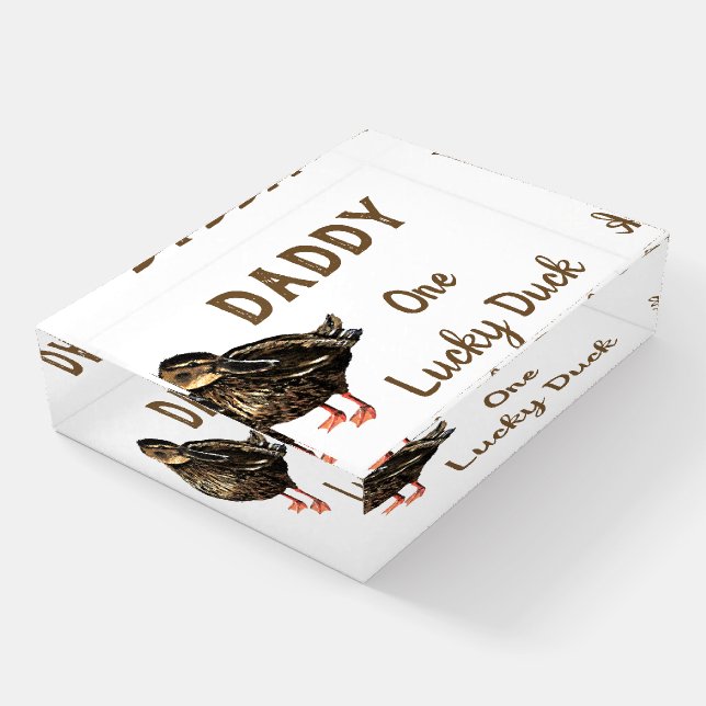 Duck Paperweight (Angled)
