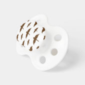 Duck Pattern Transparent Pacifier (Front Right)