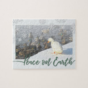 Duck Peace on Earth Jigsaw Puzzle