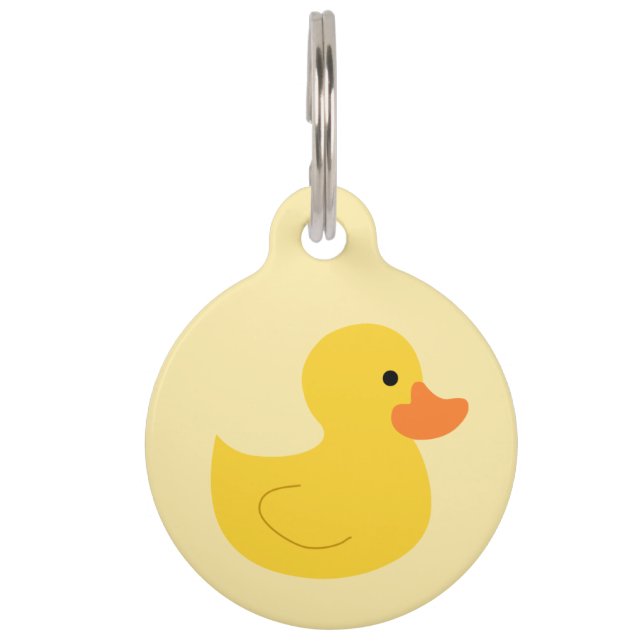 Duck Pet ID Tag (Front)