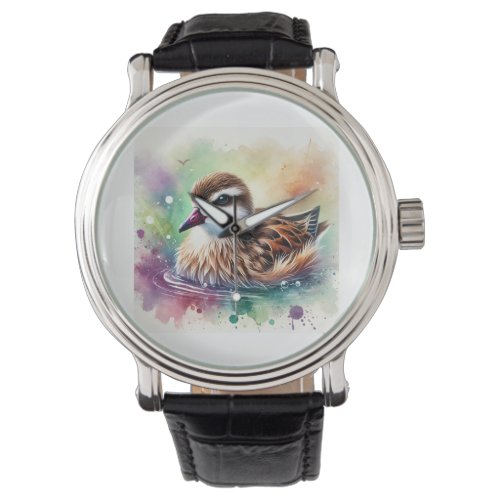Duck Petrel 140624AREF114 _ Watercolor Watch
