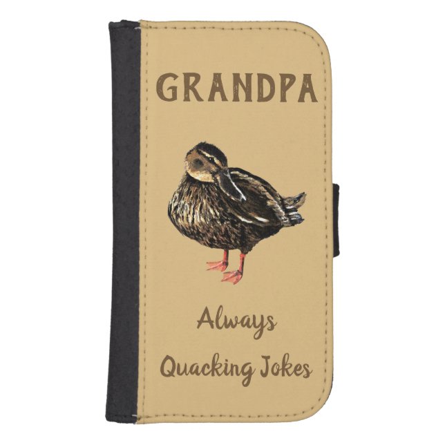 Duck Phone Wallet Case (Front)