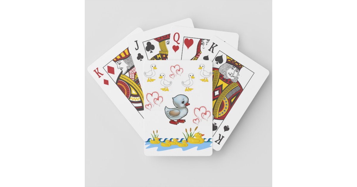 Duck Playing Card Deck | Zazzle