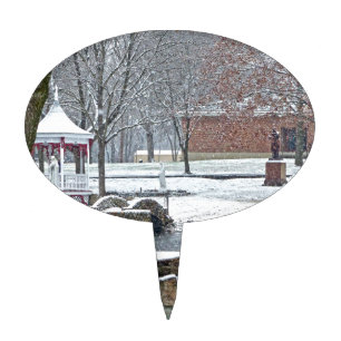 Duck Pond at Ste. Marie Du Lac Cake Topper