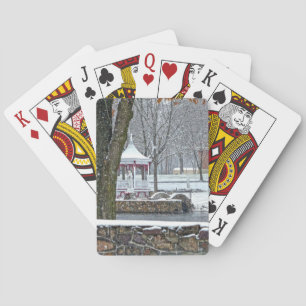 Duck Pond at Ste. Marie Du Lac Poker Cards
