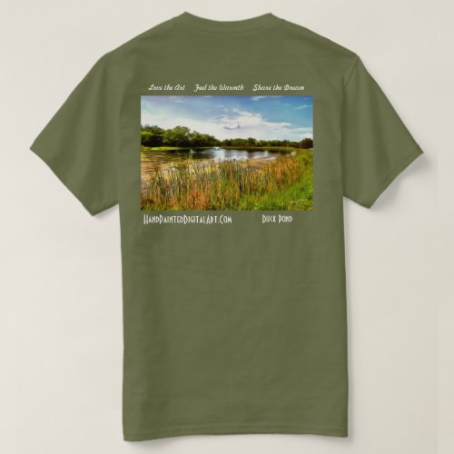 Duck Pond by Ricky Dean T_Shirt