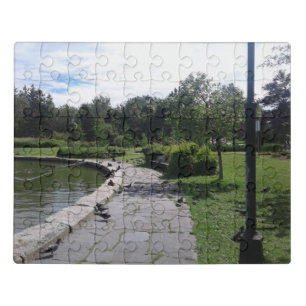 Duck Pond Jigsaw Puzzle