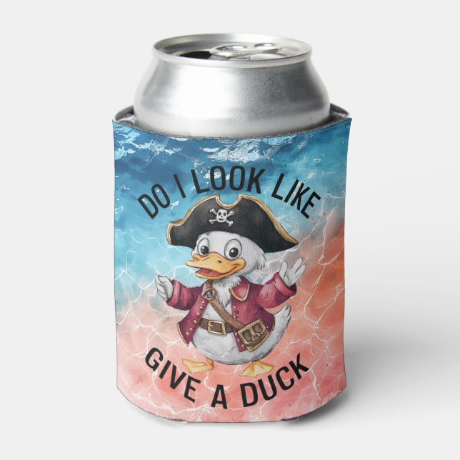 Duck Pool Party  Can Cooler (Can Front)