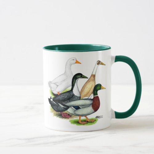 Duck Quartet Mug