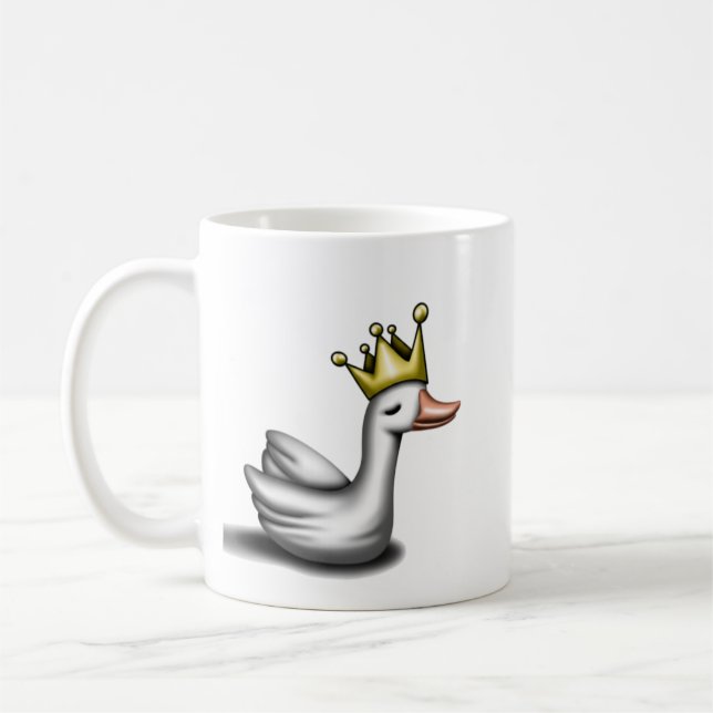 Duck Queen Coffee Mug (Left)