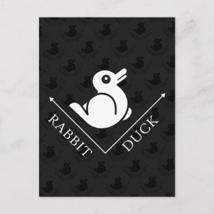 Duck Rabbit Illusion Postcard