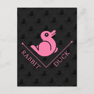 Duck Rabbit Illusion Postcard