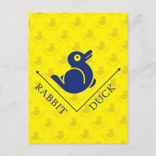 Duck Rabbit Illusion Postcard