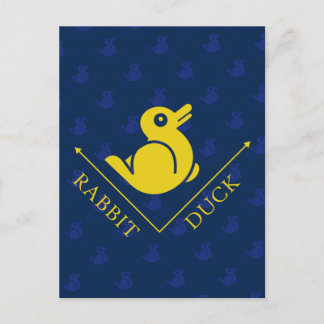 Duck Rabbit Illusion Postcard