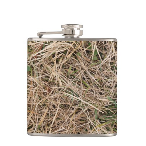 Duck Reeds Camo Hip Flask